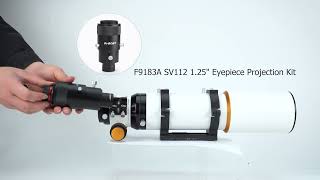 SV503 OTA Set for Eyepiece Projection Astrophotography [upl. by Leciram]