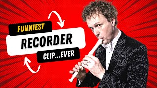 Funniest Recorder ClipEver  LIVE with full symphony orchestra [upl. by Garges]