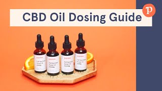 CBD Oil Dosage 101 Breaking down CBD concentration [upl. by Ahsier]