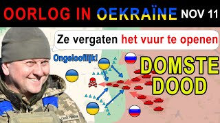 11 nov Russen Verloren 120 Man in 1 Minuut Vergaten Artillerie te Gebruiken [upl. by Leelah308]