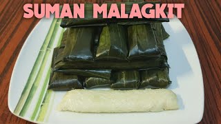 Suman Malagkit Recipe Budbud Na Pilit Recipe [upl. by Nerrot]