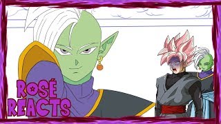 Rosé Goku Black amp Zamasu React to My Kind of Saiyan Reupload [upl. by Phene]