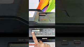 how to connect WiFi in the Brother DCPT820DW printer wificonnection brotherdcp [upl. by Htebazileyram]