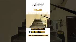 Solar Powered 1 Kanal Luxury Interior House For Sale in Bahria Town Islamabad [upl. by Ppilihp]