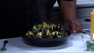 Chef Zeus From Benvenuto Restaurant Flexes His Mussels [upl. by Barger477]