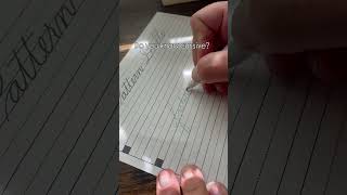 Fastidious traditional cursive handwriting methods Palmer method of penmanship old fashioned [upl. by Nohsreg]