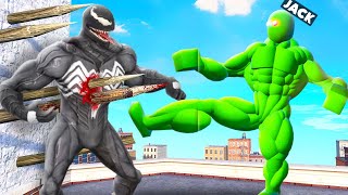 Npc Venom vs Chad Bodybuilder Battle With Oggy And Jack [upl. by Ursulina]