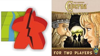 The Broken Meeple  Caverna Cave vs Cave Review [upl. by Lehcyar830]