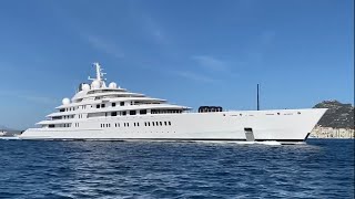 THIS IS THE WORLD’s LONGEST SUPERYACHT 180m AZZAM [upl. by Nrubloc256]