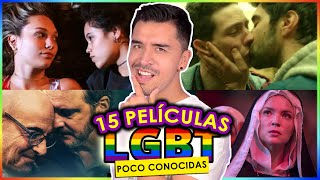 15 PELÍCULAS LGBT POCO CONOCIDAS 🌈 Edu Rocha Wow Qué Pasa [upl. by Nomelihp]