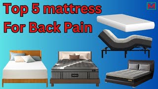 Top 5 Best Mattress For Back Pain on Amazon 2024 [upl. by Nitsrek]