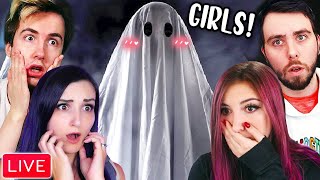 This Ghost LOVES Girls 👻 Ghost Hunting w Vixella Oli amp Zeus [upl. by Adorl]