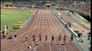 Womens 100m hurdles  Osaka 2007  50 fps [upl. by Aihsenad645]