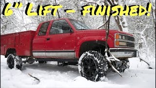 Chevy Truck k2500 Rough Country Install  Part 3  Vice Grip Garage EP50 [upl. by Morena]