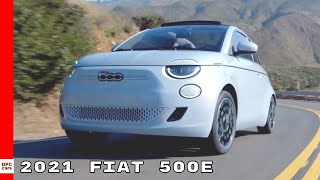 New 2021 Fiat 500e Electric [upl. by Eilama]