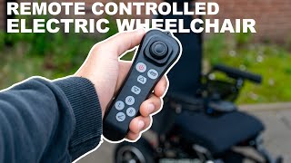 Handheld Remote Control Electric Wheelchair For Carers Super Easy To Use [upl. by Addam]