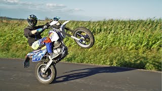 Suzuki DR 350  Supermoto [upl. by Hayyikaz]