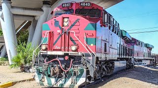 Ferromex Trains In Mexicali  Part 2 [upl. by Awhsoj682]