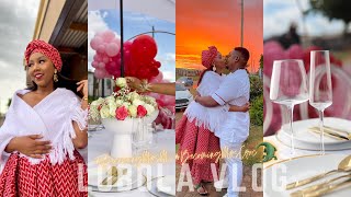 BecomingMrsCroc Our Lobola Celebration Vlog  South African Youtuber [upl. by Adnalay]