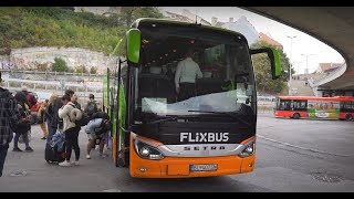 FLIXBUS bus ride from Vienna to Bratislava 2 of 3 [upl. by Chrisse]