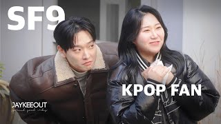 KPOP idol pranking their fans in public ft SF9  JAYKEEOUT [upl. by Sackville]