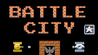 Battle City 1985 NES  2 Players Hard Mode TAS [upl. by Davita]