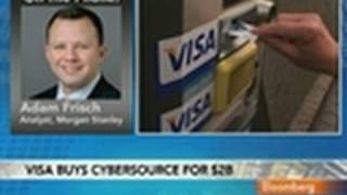 Frisch Says CyberSource Deal Very Positive for Visa Video [upl. by Eidarb]