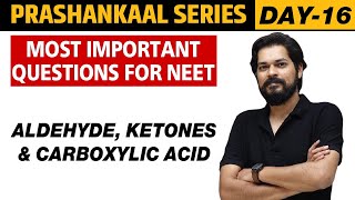 ALDEHYDE KETONES amp CARBOXYLIC ACID  02  Revision by Pankaj Sir Special Subjective  Prashankaal [upl. by Lanni347]