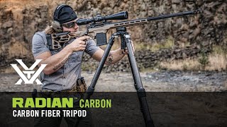 Vortex® Radian™ Carbon Fiber Tripod  Product Overview [upl. by Esir]