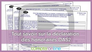 La déclaration annuelle des honoraires dite DAS2 [upl. by Glyn90]