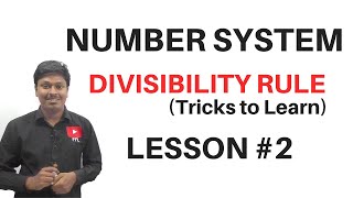 Number System  Divisibility Rule LESSON2 Tricks to Learn [upl. by Keeley]