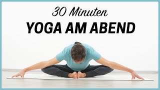 30 Minuten Yoga Abendroutine  mehr Flexibilität amp Entspannung [upl. by Toft]