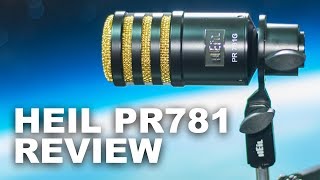 Heil PR781 Dynamic Mic Review  Test [upl. by Jariah331]