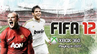 FIFA 12 Xbox 360 In 2022 [upl. by Akenor]