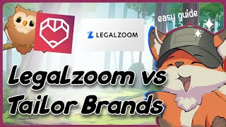 LegalZoom vs Tailor Brands 2025  Guide Glimpse [upl. by Reni]