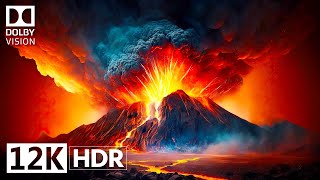 EXPLOSIVE COLORS  12K ULTRA HD HDR  DOLBY VISION 120 FPS [upl. by Ariaz]