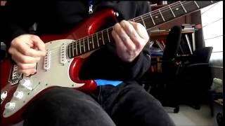 Cort G210 Stratstyled electric guitar demoreview [upl. by Nishi608]