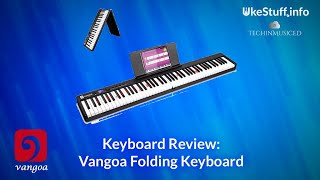 Keyboard Review Vangoa Folding Piano [upl. by Poulter308]