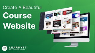 Learnyst Website Builder  Sell Online Courses From Your Own Website [upl. by Karolyn]