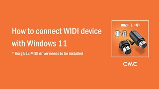 How to connect WIDI device to Windows 11 [upl. by Nilloc]