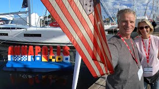 Ep77  Everything you wanted to know about the Annapolis boat show and more [upl. by Eceerahs484]