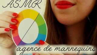 ⭐ ROLEPLAY ASMR français  agence de mannequins [upl. by Ewens]