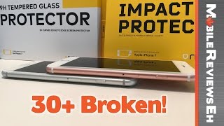 Plastic vs Glass Screen Protectors  Which one should you get for the iPhone 8 and iPhone XXs [upl. by Amlez]