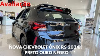 NOVO CHEVROLET ÔNIX RS 2024 [upl. by Burra]