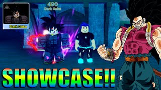 Novo Divino Do Anime Fighters Dark Goku Showcase [upl. by Htirehc377]