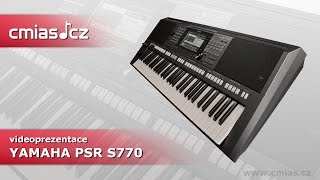 Yamaha PSR S770 videoprezentace [upl. by Alleb]