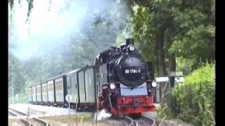 Der Rasende Roland auf Rügen  Steamtrain of Rügen [upl. by Omissam]