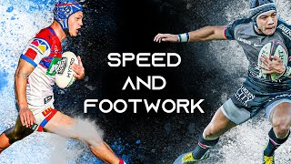 Unbelievable Rugby Steps  The Best Rugby Footwork And Speed [upl. by Elayne]