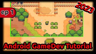 Android Game Tutorial  Our First Code  Ep01 [upl. by Wexler]