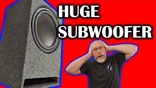 15 inch subwoofer box design and build [upl. by Arodoeht]